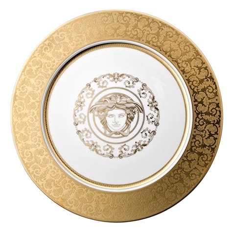 rosenthal versace medusa gala plate|Versace Rosenthal Collection: luxury home decor.